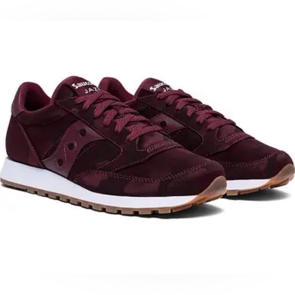 Saucony - Jazz - Burgundy Running Sneakers. Retro Vibes. Like New. Size 9.5